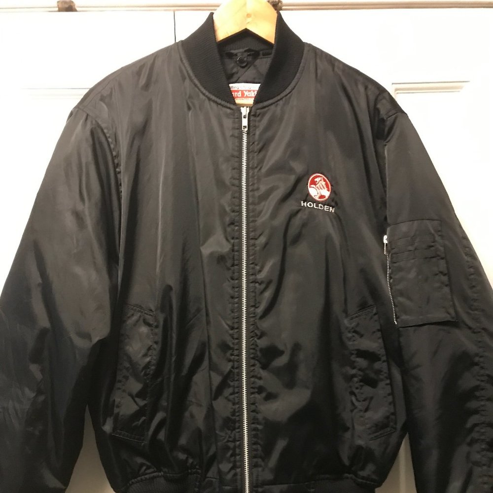 Holden Australia Men’s Black Bomber Jacket L
